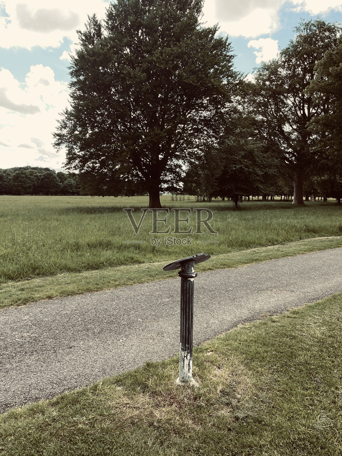 公园里的一块纪念牌照片摄影图片