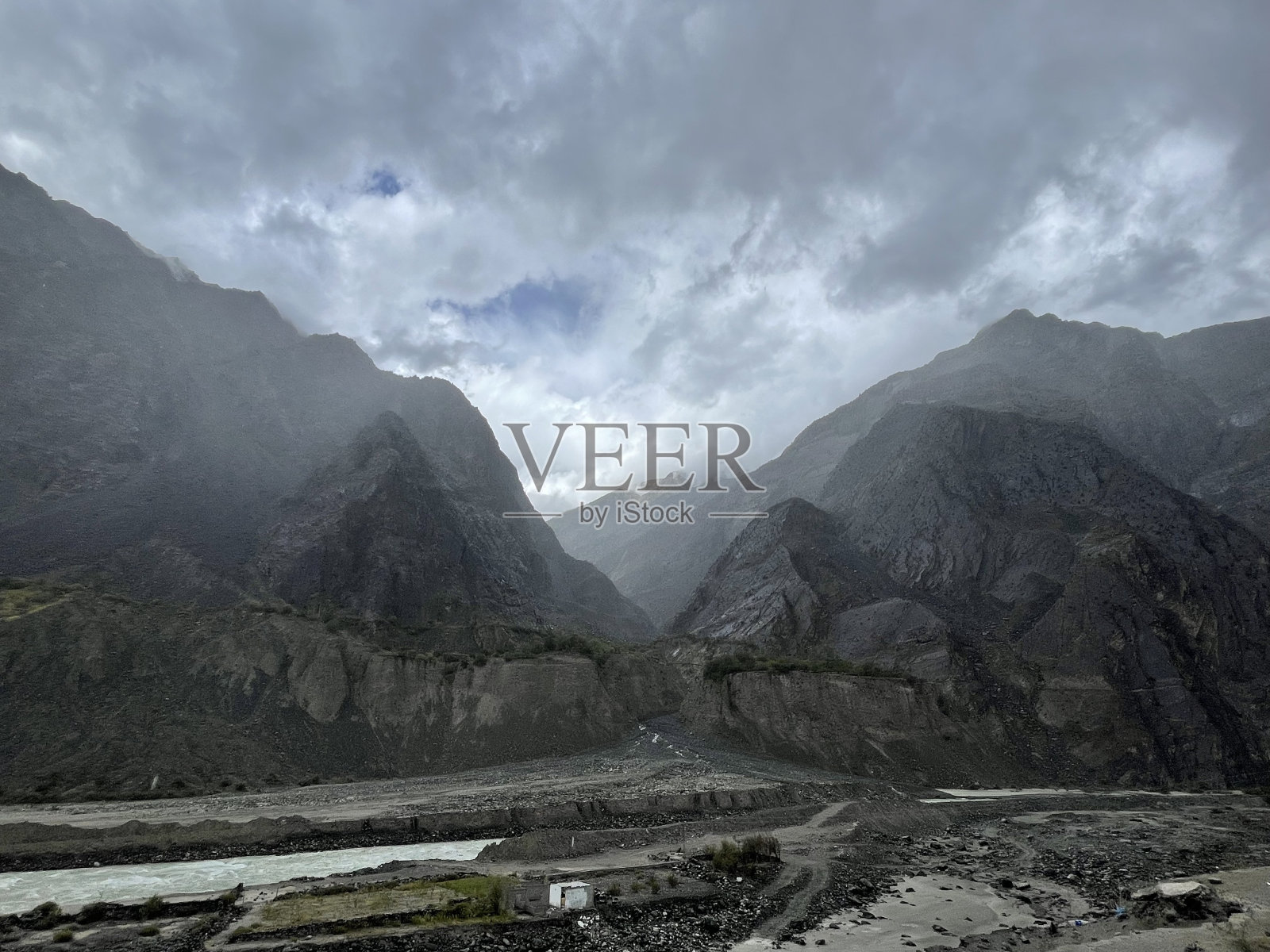 巴基斯坦的喀喇昆仑山脉照片摄影图片