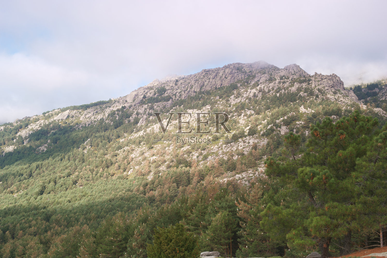 风景，山峦，景色，自然，旅游，西班牙，春天，自然，多云，植物，照片摄影图片