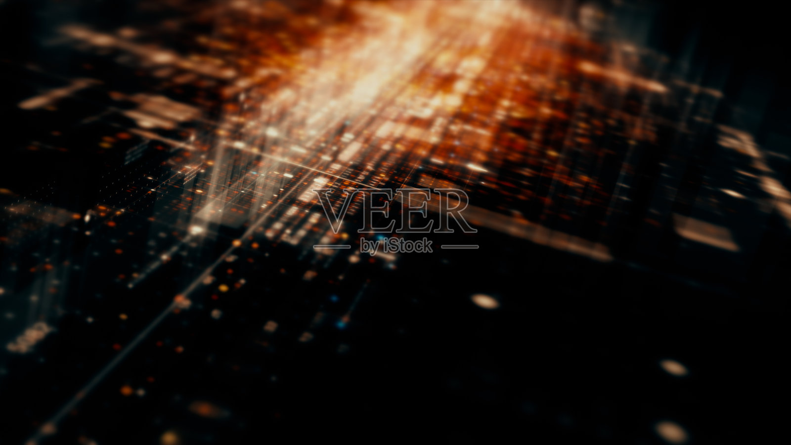 未来的屏幕显示数据矩阵模拟背景照片摄影图片