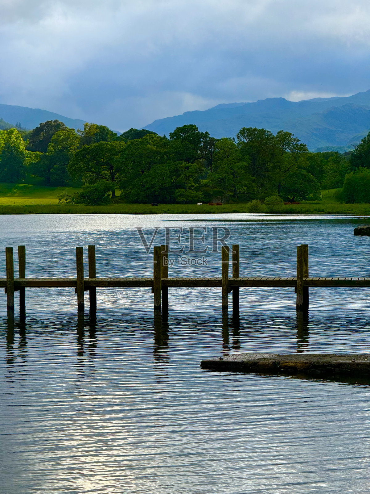 温德米尔湖，英格兰照片摄影图片
