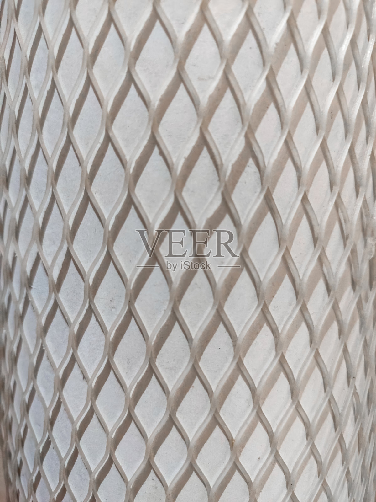 白色氧气瓶防护罩网状纹理或花纹照片摄影图片