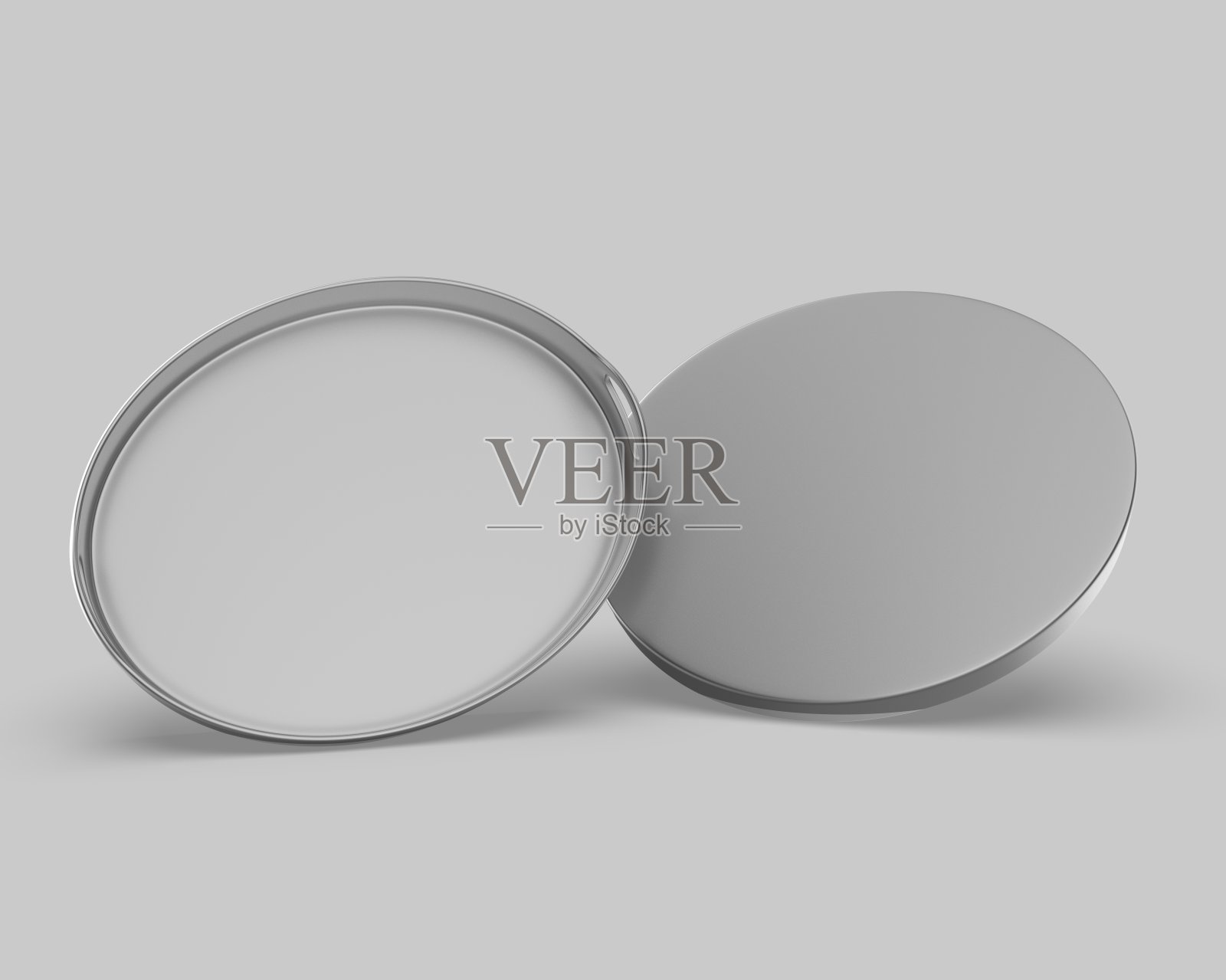 空白条托盘模板3d插图。照片摄影图片