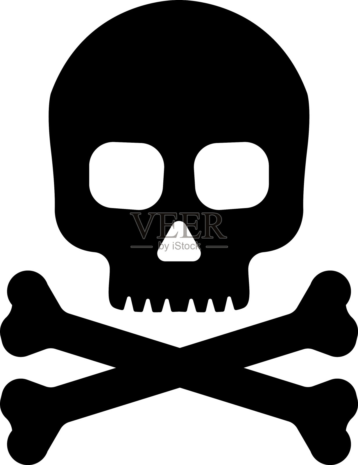 万圣节的符号和标志。矢量图插画图片素材