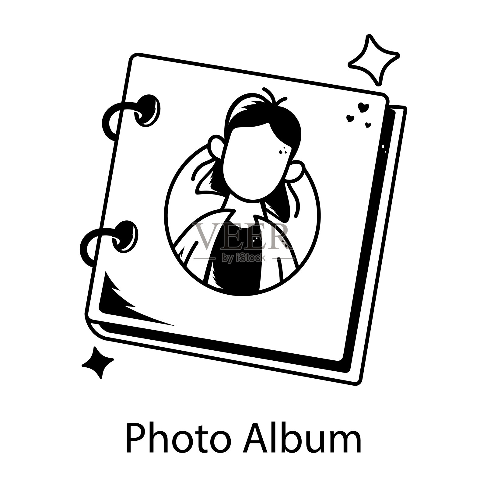 相册插画图片素材