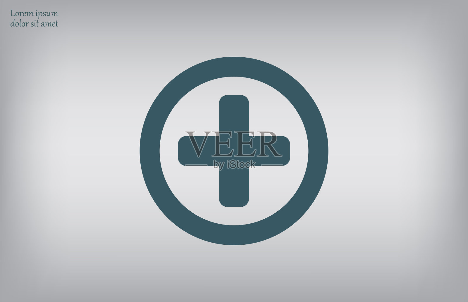 矢量插图灰色背景插画图片素材