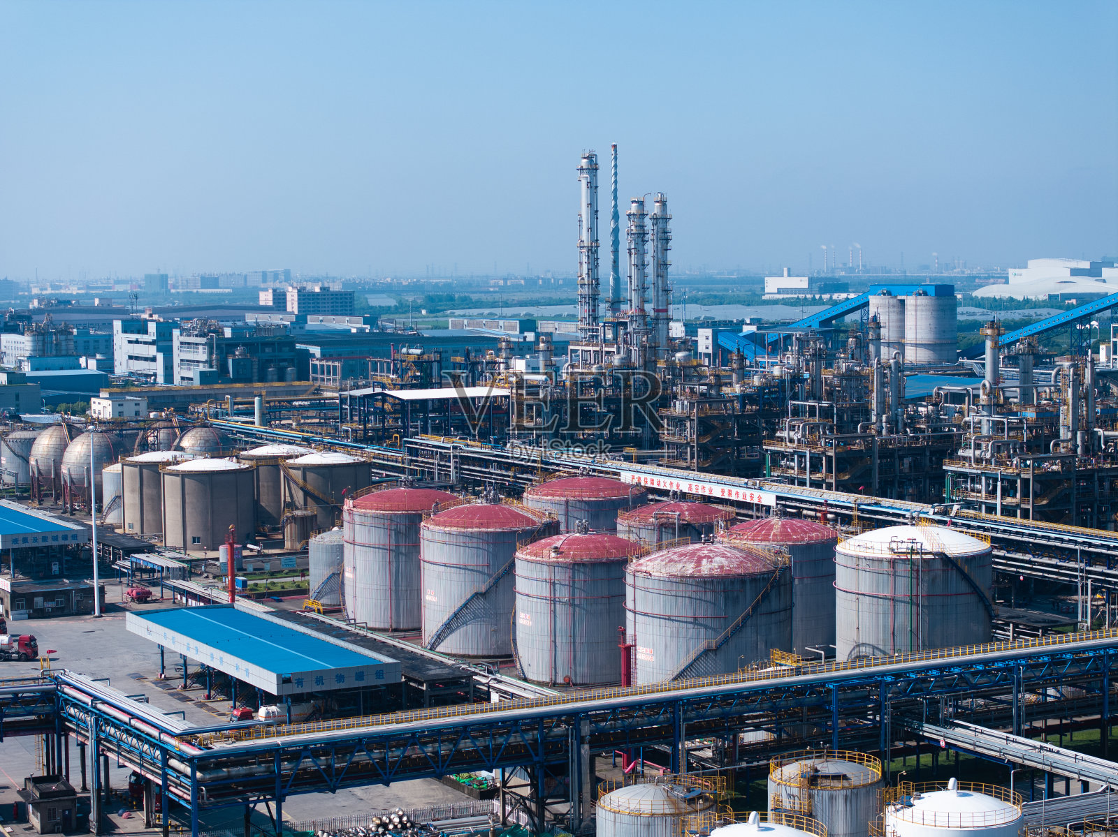 化工厂照片摄影图片