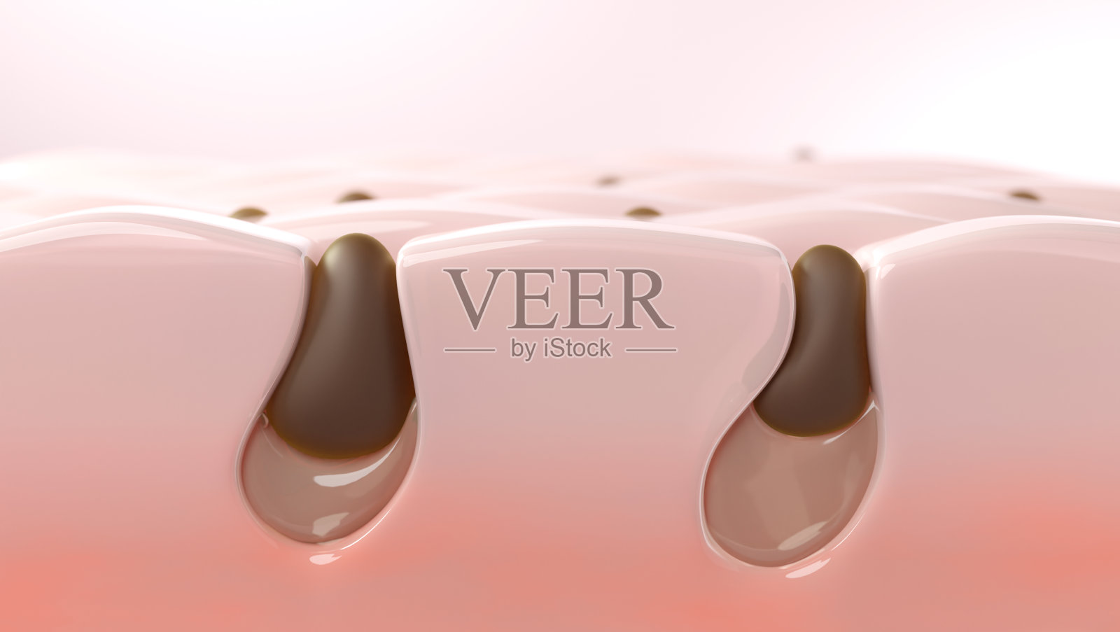 黑头堵塞毛孔照片摄影图片