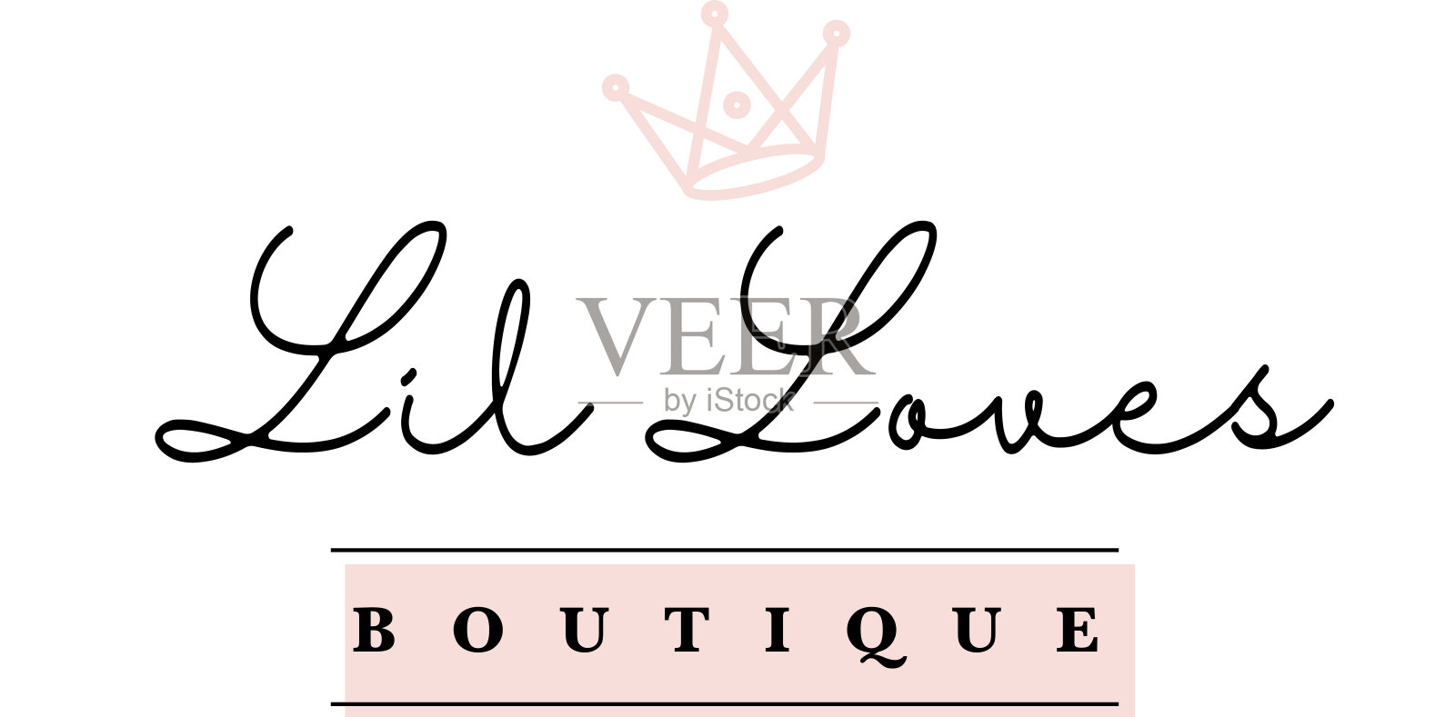 优雅的Logo插画图片素材