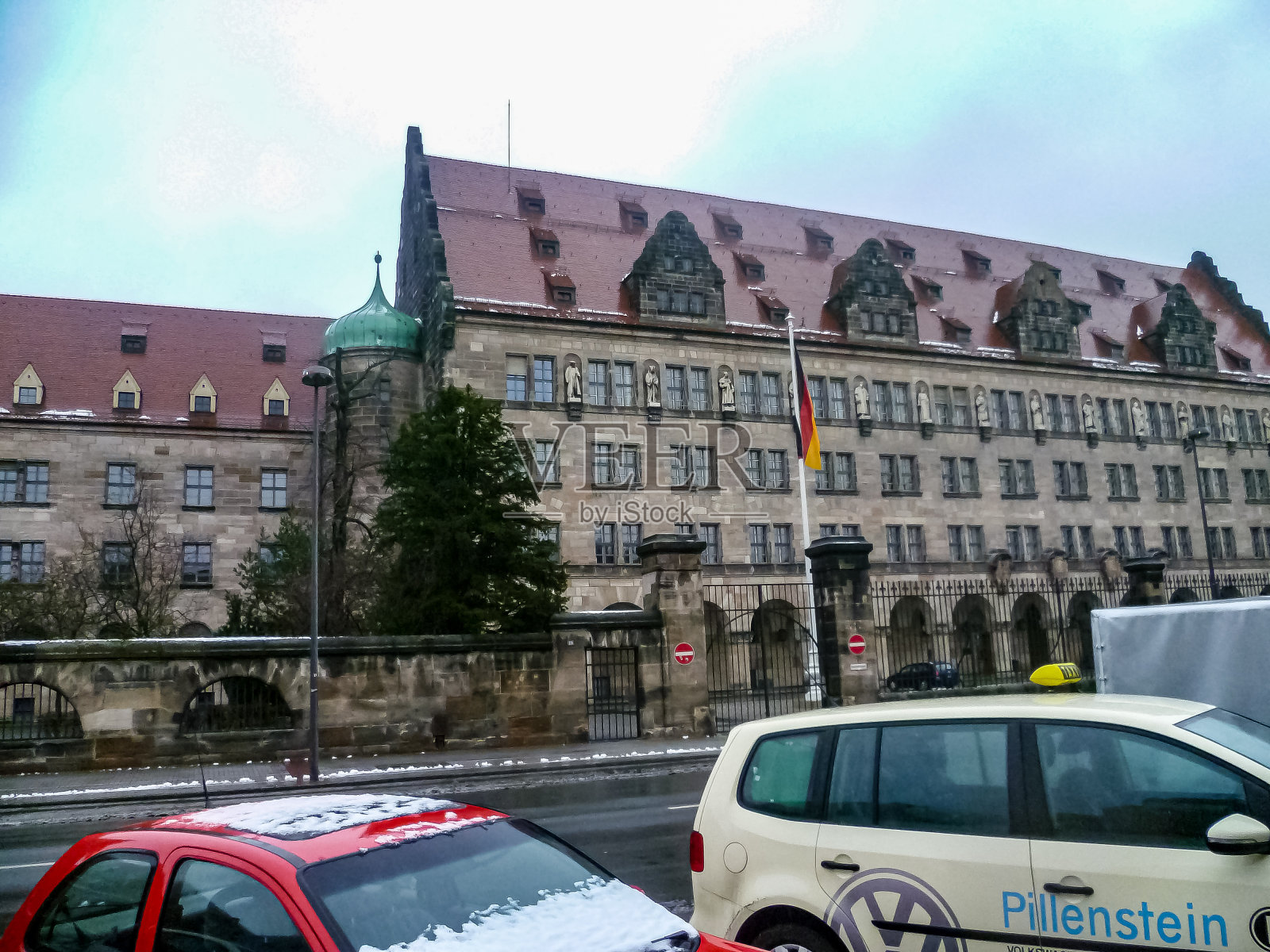 正义宫，二战后纽伦堡审判就是在这里进行的照片摄影图片