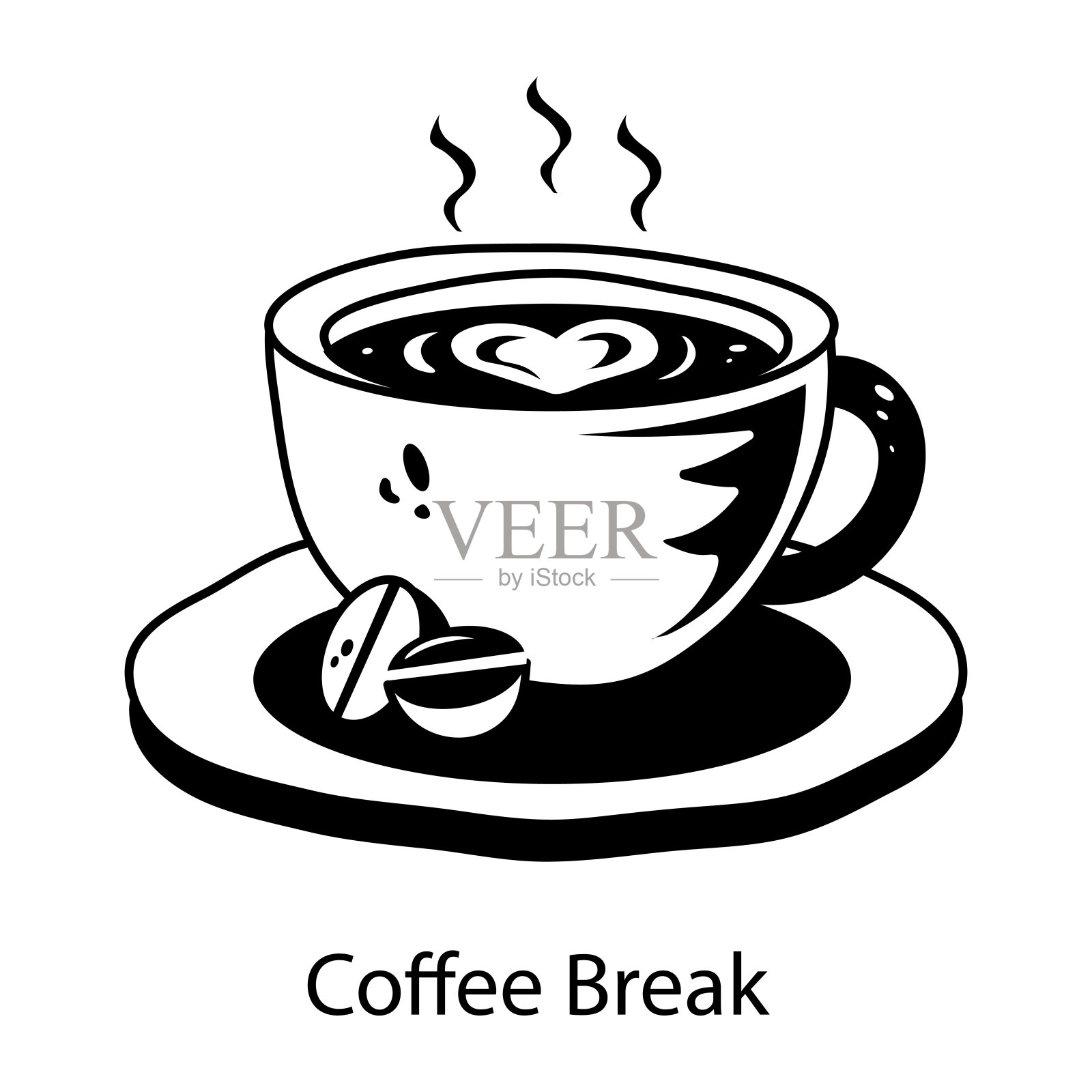 休息时间插画图片素材