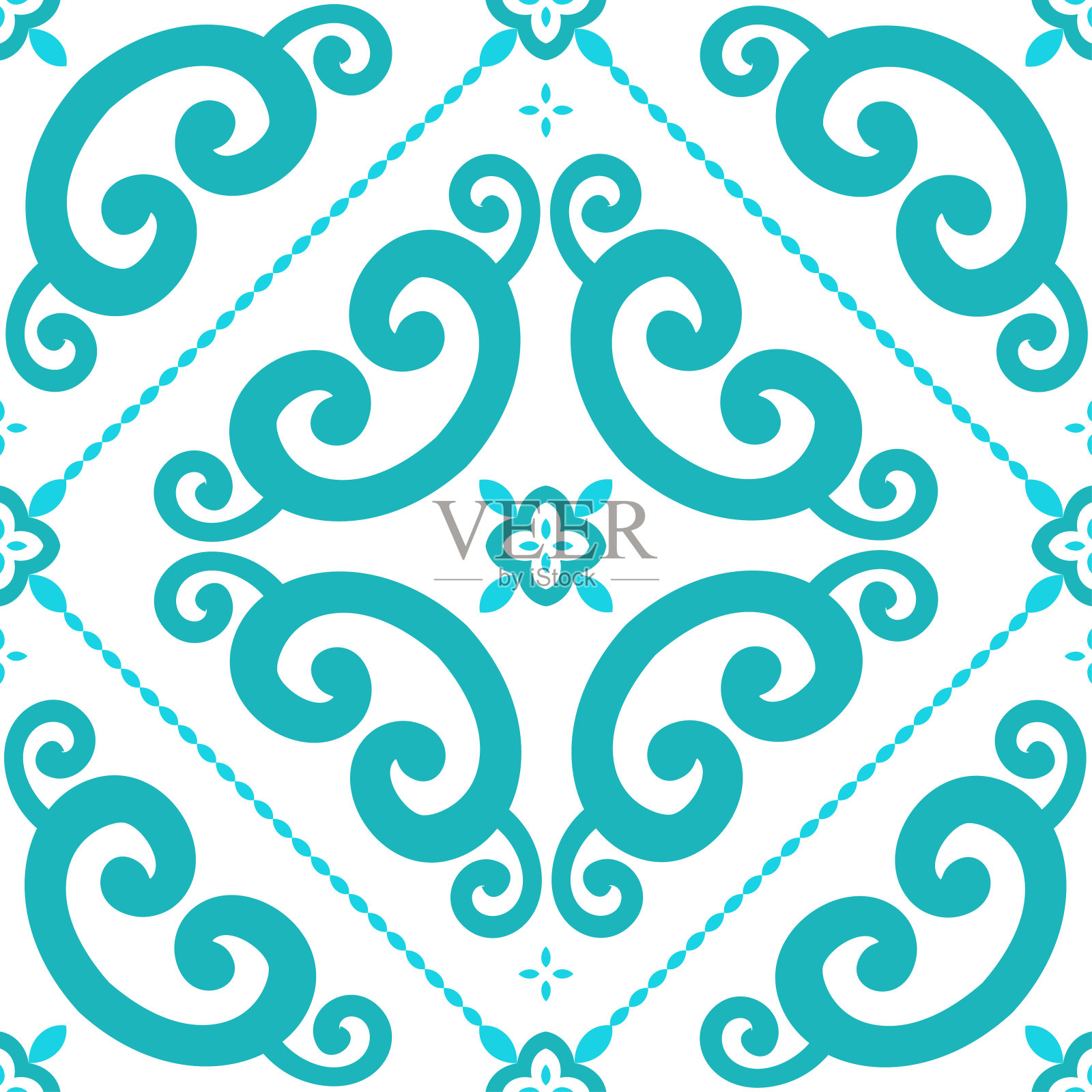 豪华矢量无缝图案。装饰，传统，民族，阿拉伯，土耳其，印度图案。伟大的织物和纺织品，壁纸，包装设计或任何理想的想法。插画图片素材