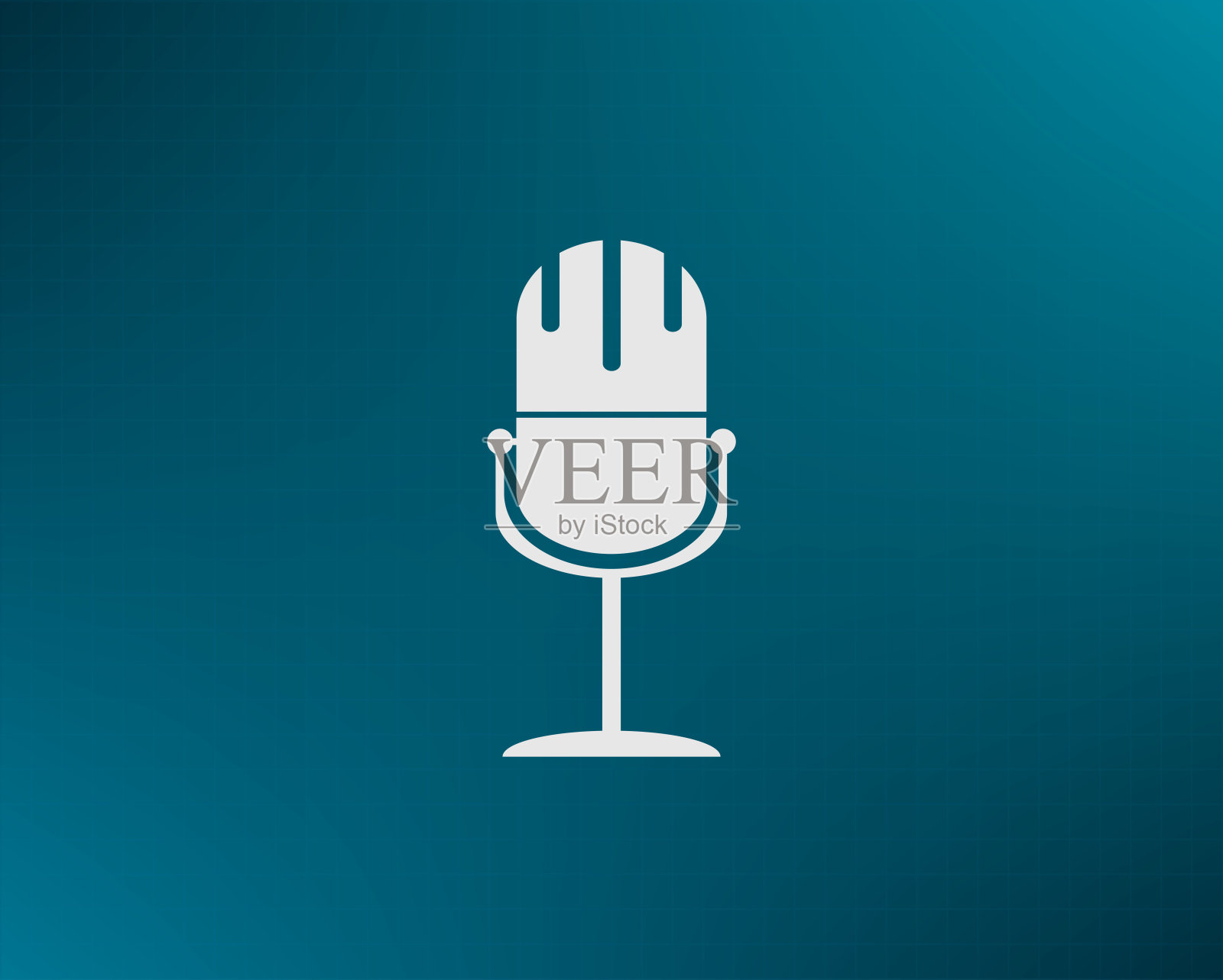 矢量插图，背景渐变。插画图片素材