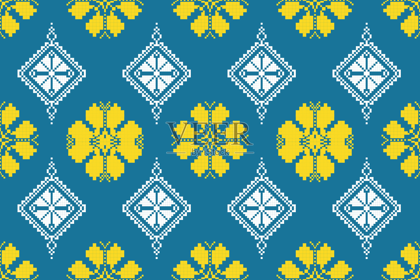 像素织物图案民族东方图案传统设计服装面料纺织品非洲印度尼西亚印第安拉丁美洲无缝图案织物印花布服装地毯窗帘纱笼插画图片素材