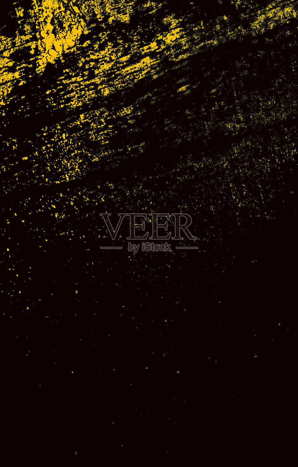 黄色的油漆笔画在黑色的背景与模糊的效果照片摄影图片