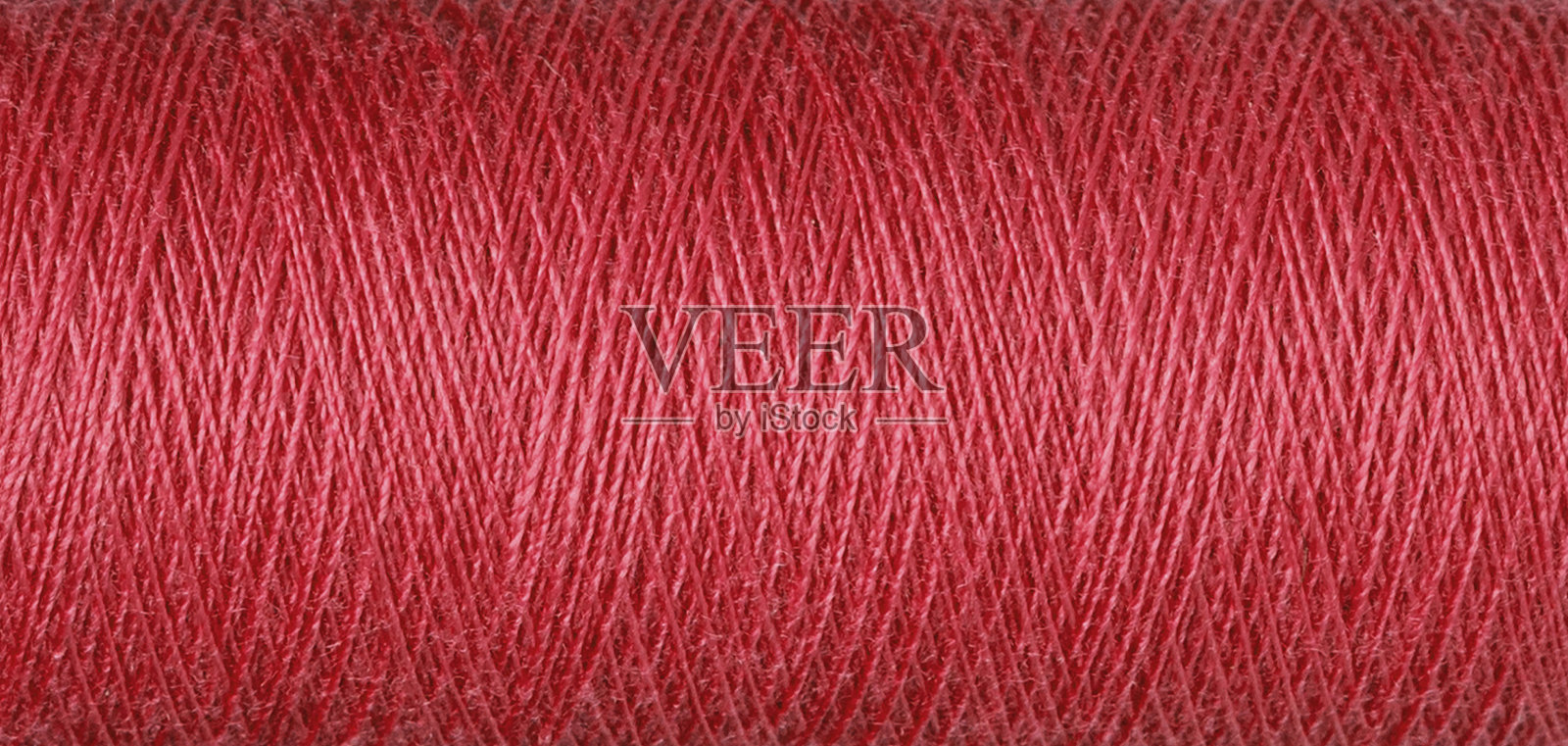 宏观纹理的一束红色缝纫线照片摄影图片