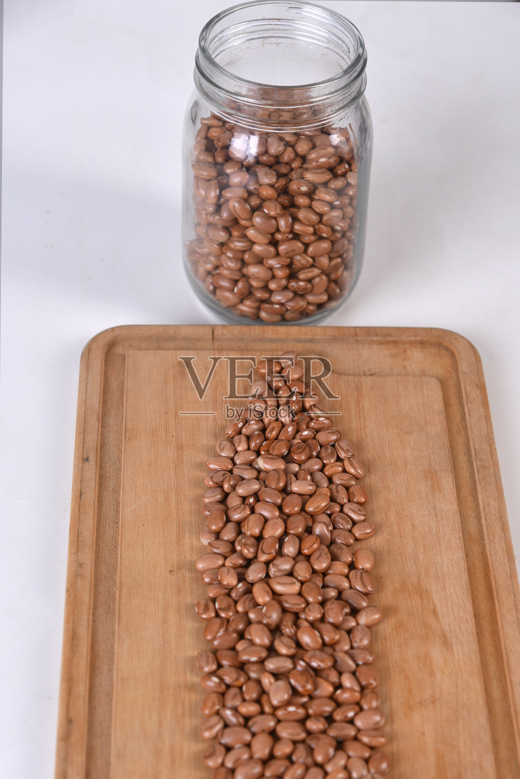 生豆粒种子用于食品，天然健康食品种子用于种植照片摄影图片