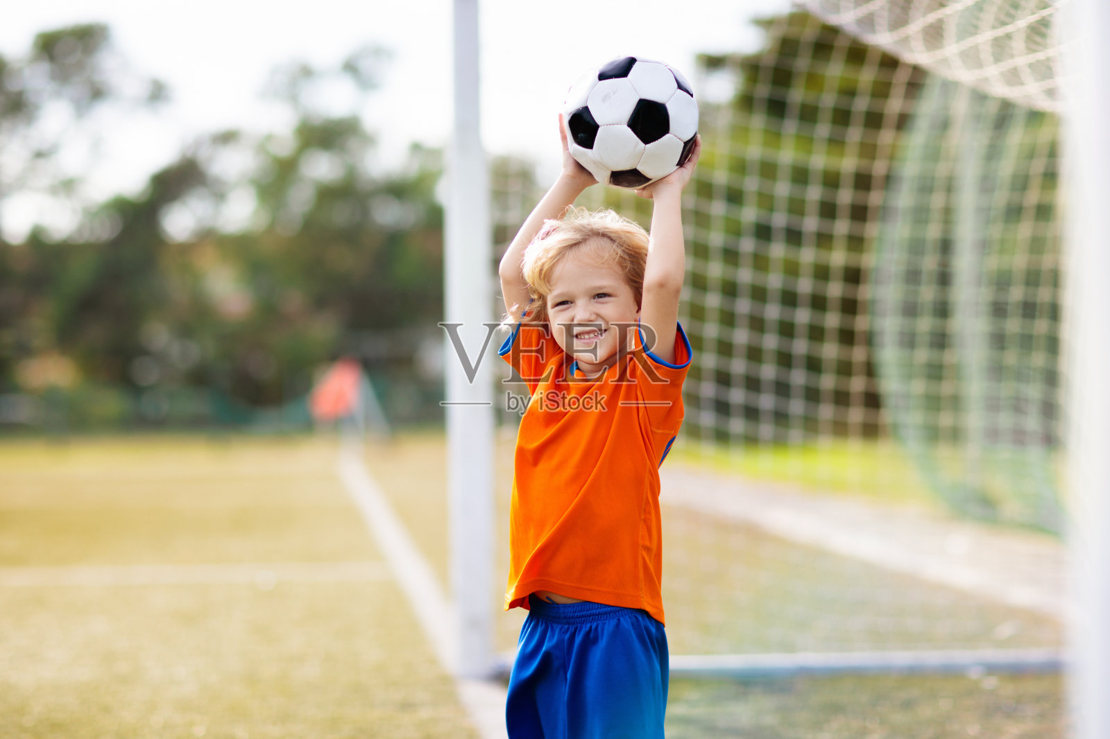 荷兰球迷孩子们。去荷兰!照片摄影图片