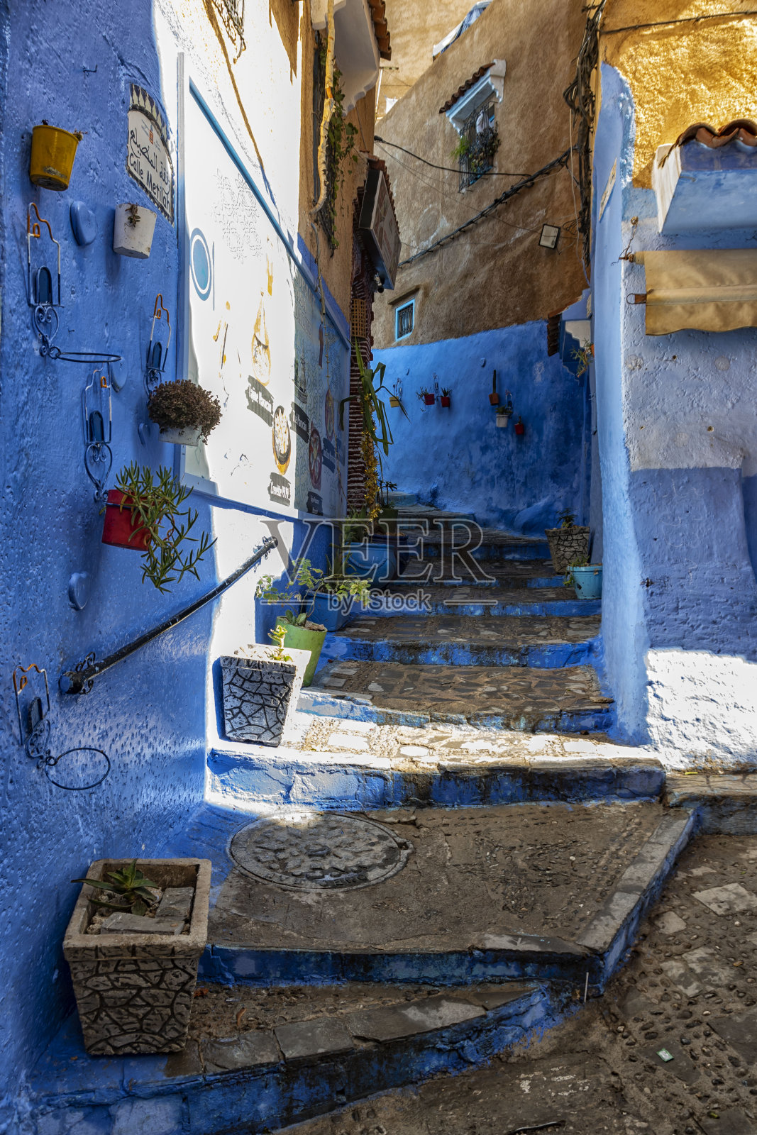 舍夫沙万，摩洛哥照片摄影图片