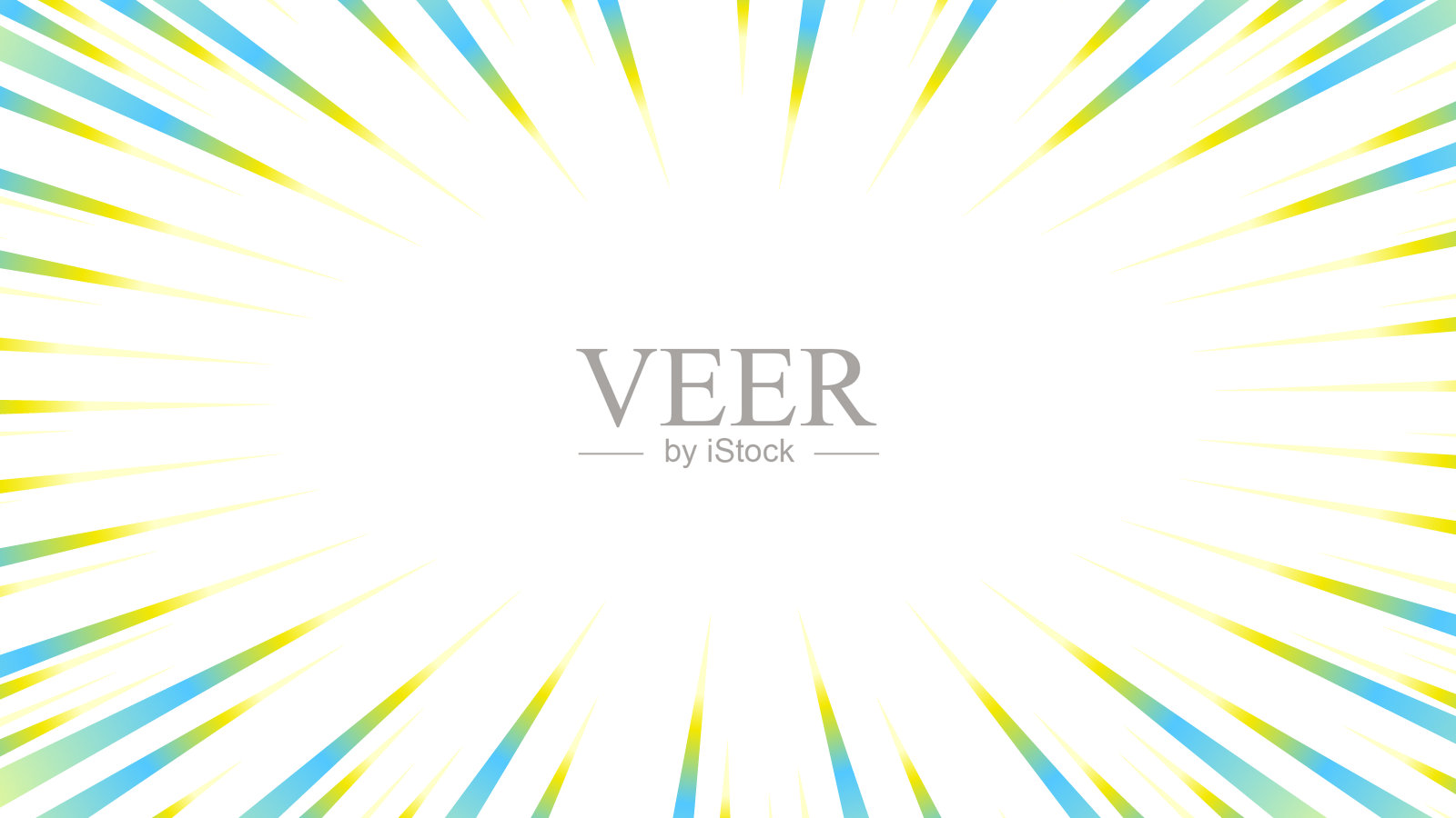 彩色渐变焦点线的插图插画图片素材