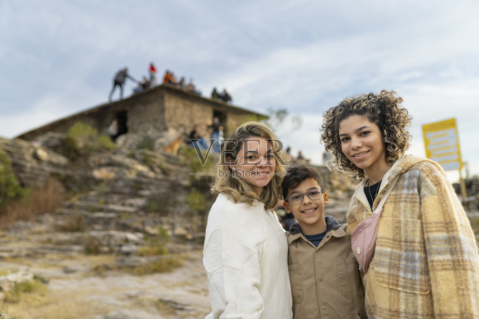 一家在<s:1> o thom<s:1> das Letras照片摄影图片