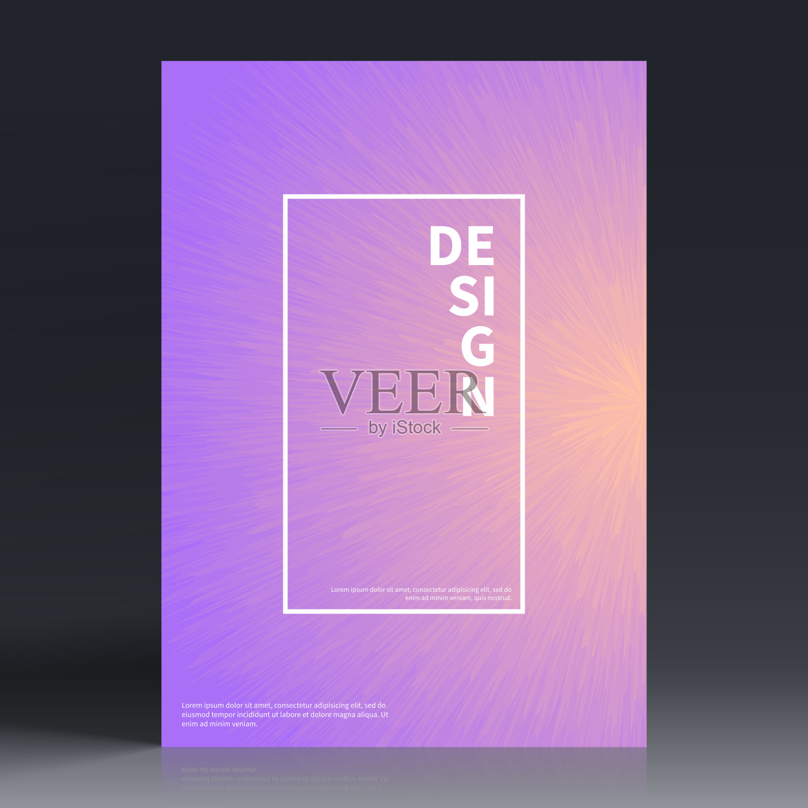 宣传册模板排版，粉色封面设计，商业年报，传单，杂志插画图片素材