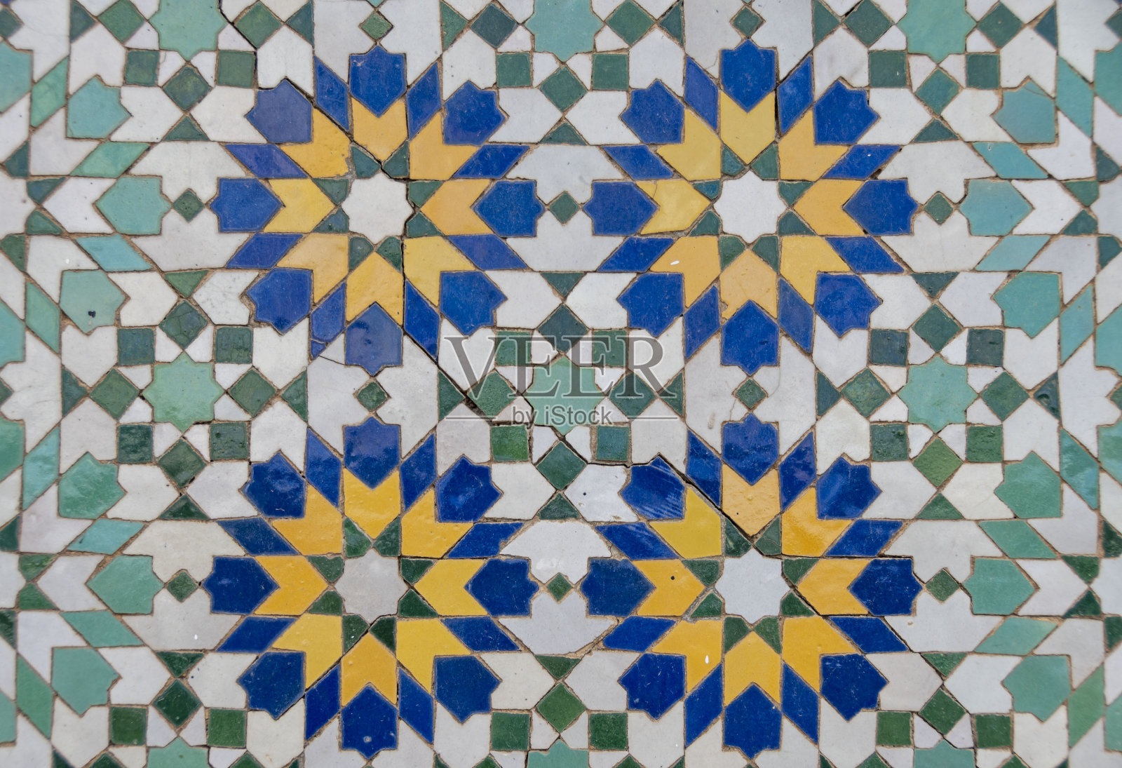 费斯的陶瓷工艺照片摄影图片