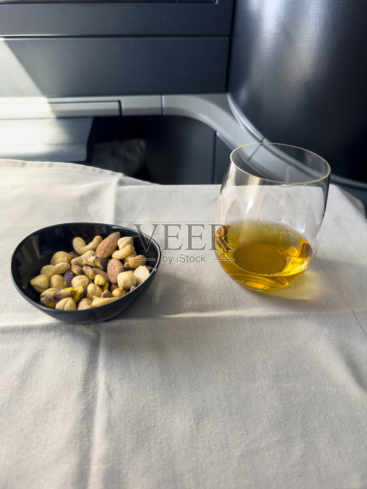 商务舱开胃菜照片摄影图片