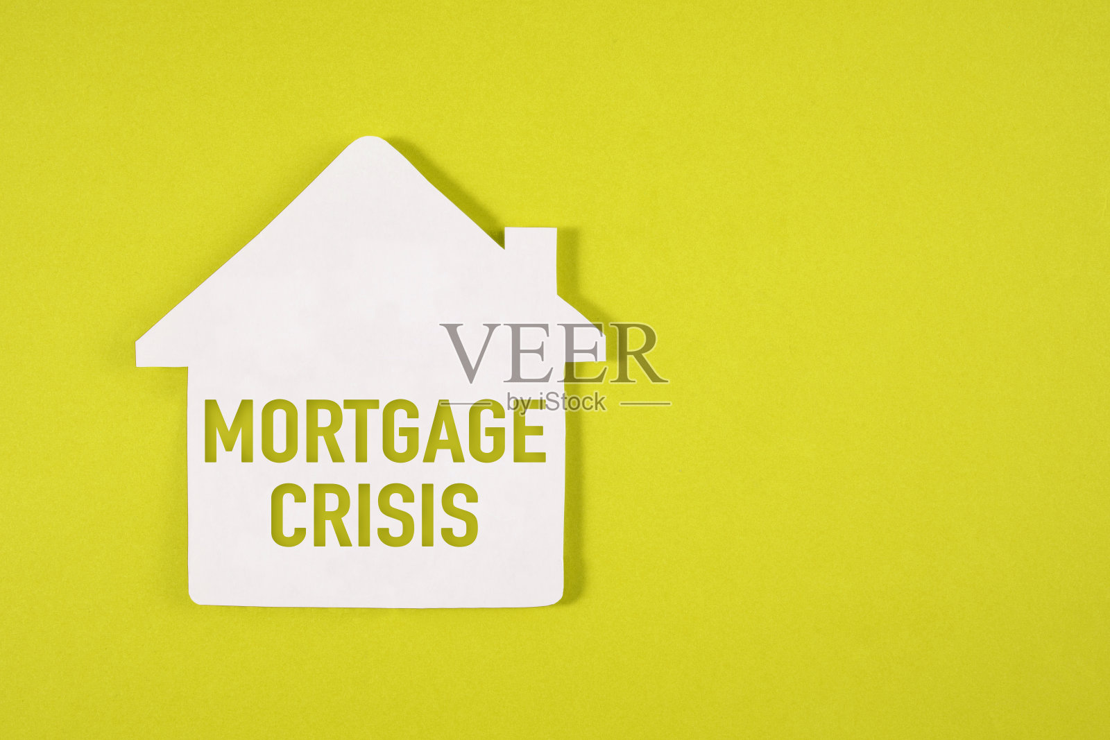 抵押贷款危机照片摄影图片