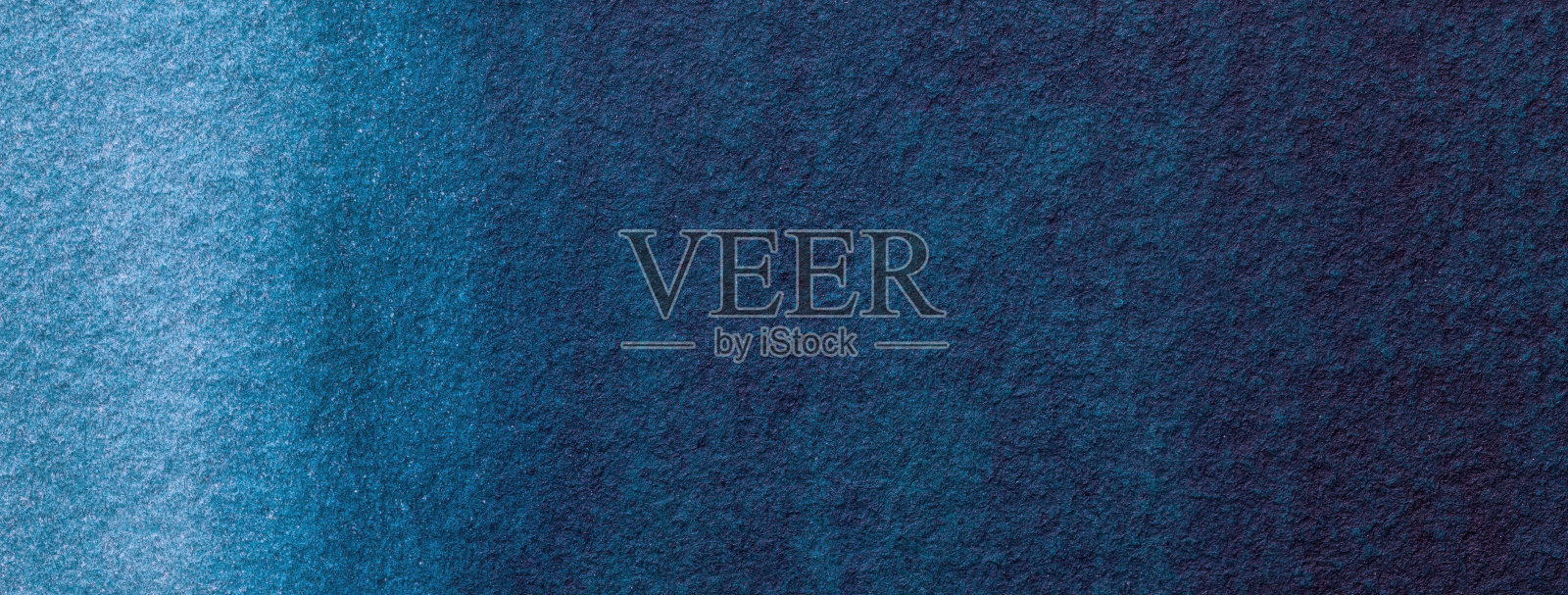 抽象艺术背景深蓝色。水彩画在帆布与软牛仔梯度照片摄影图片