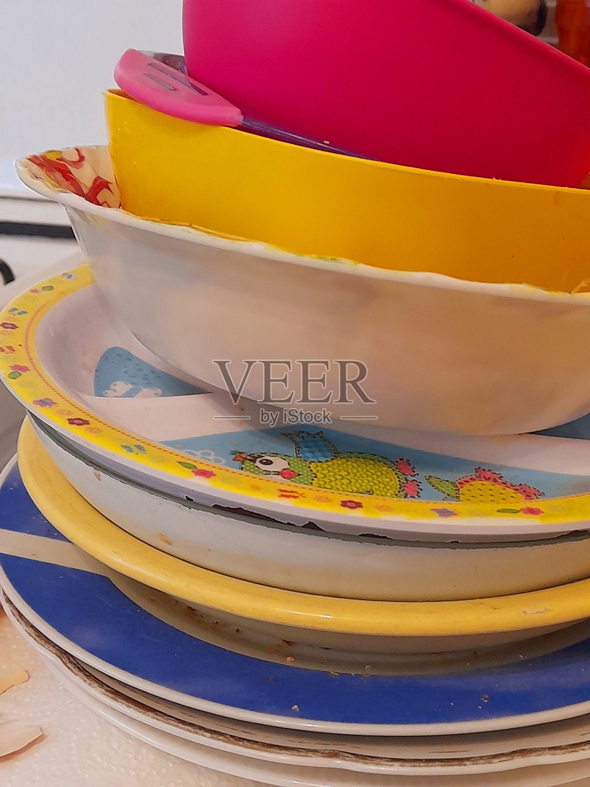 洗碗照片摄影图片