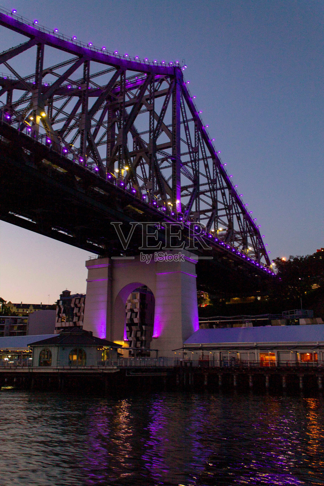 布里斯班故事桥照片摄影图片