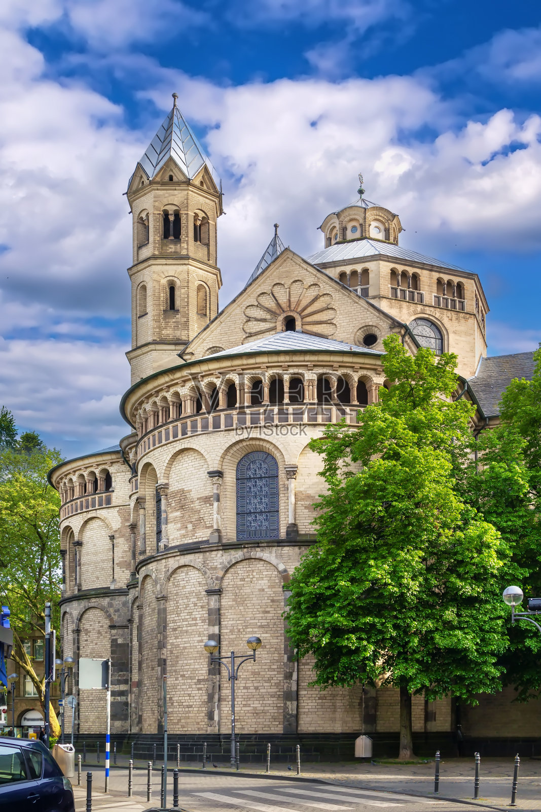 圣使徒大教堂，科隆，德国照片摄影图片