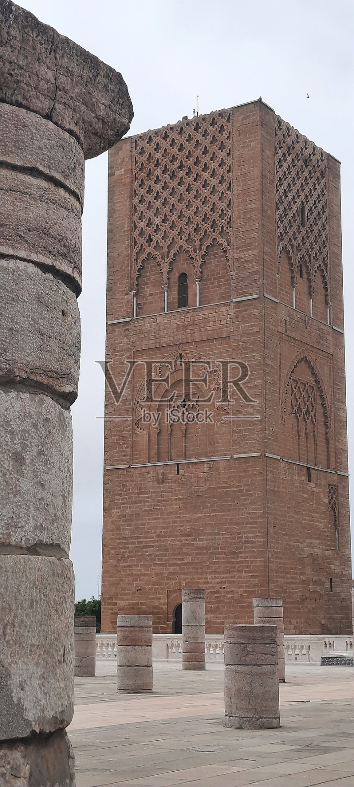 拉巴特的古哈桑清真寺照片摄影图片