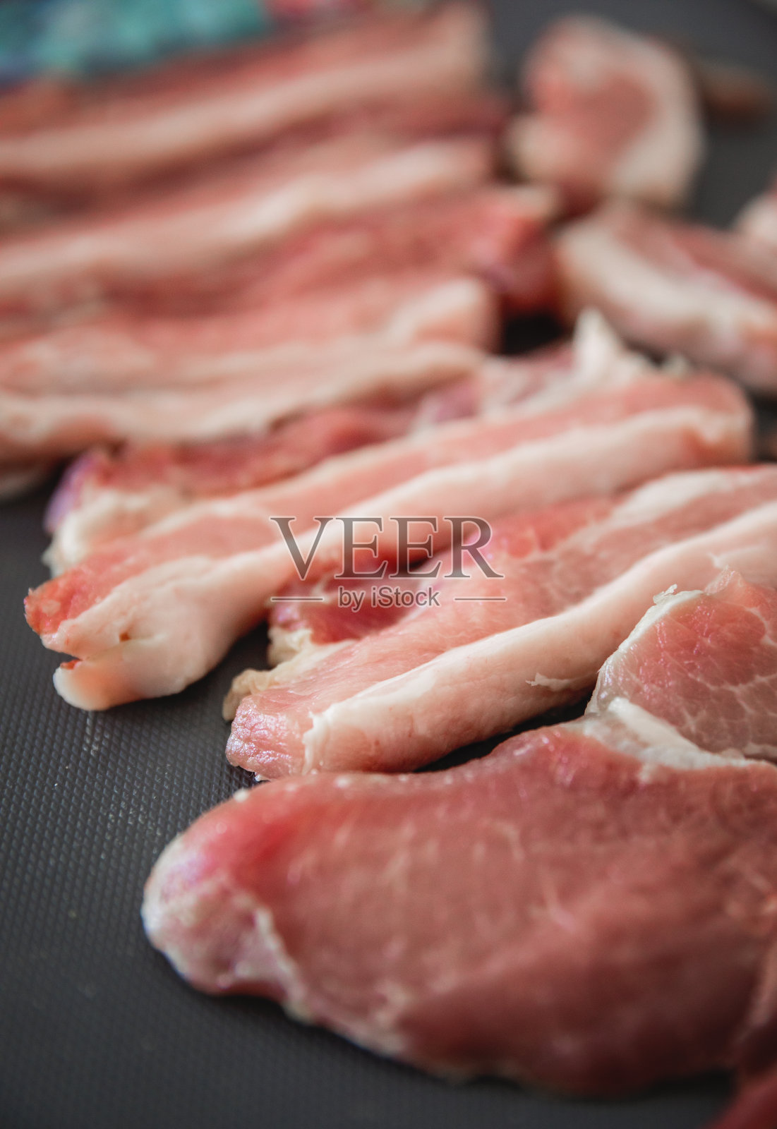 猪排，合上照片摄影图片