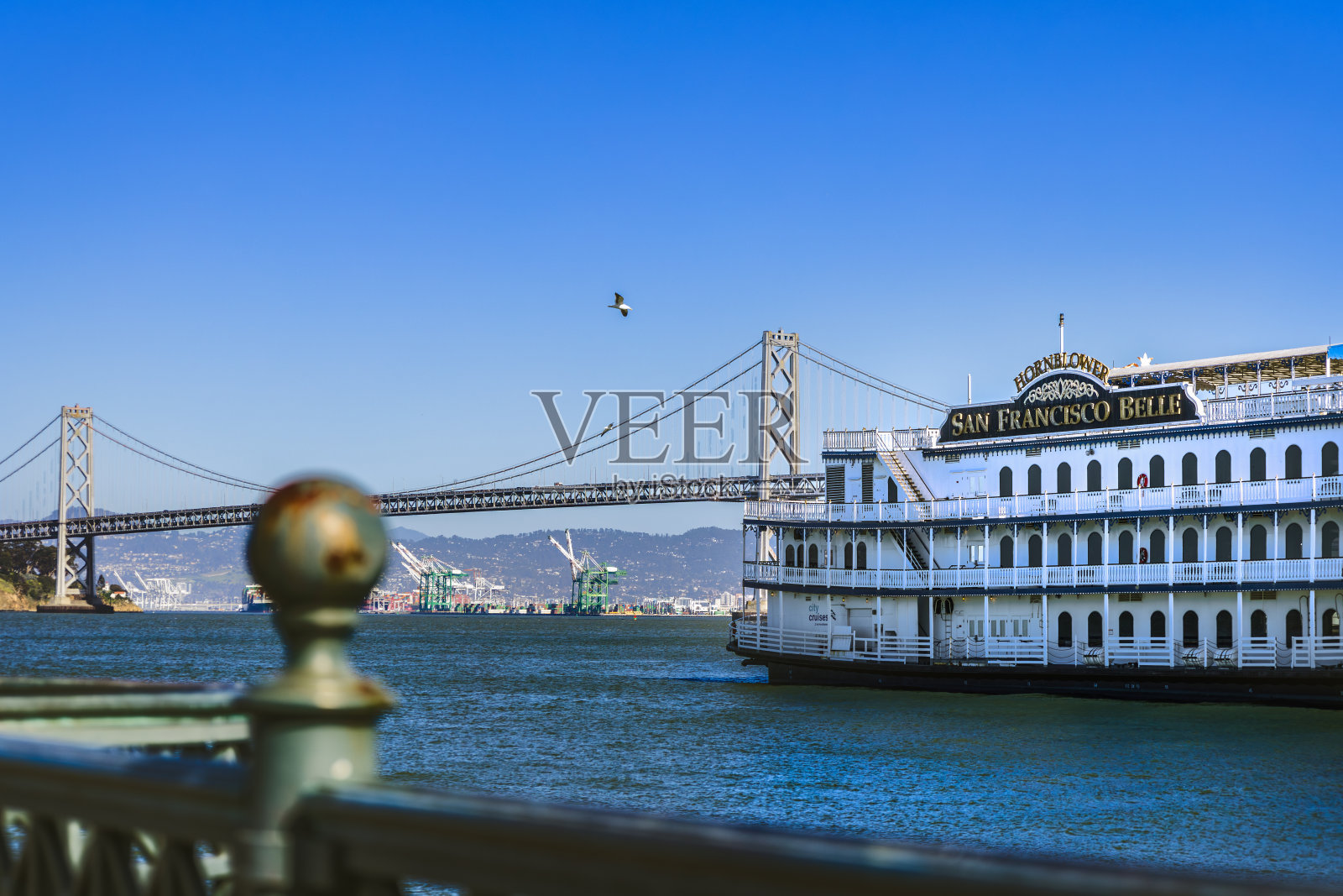 从旧金山码头眺望照片摄影图片