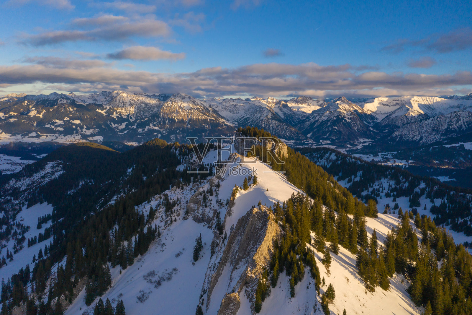 冬天在Allgäu | Balderschwang |德国照片摄影图片