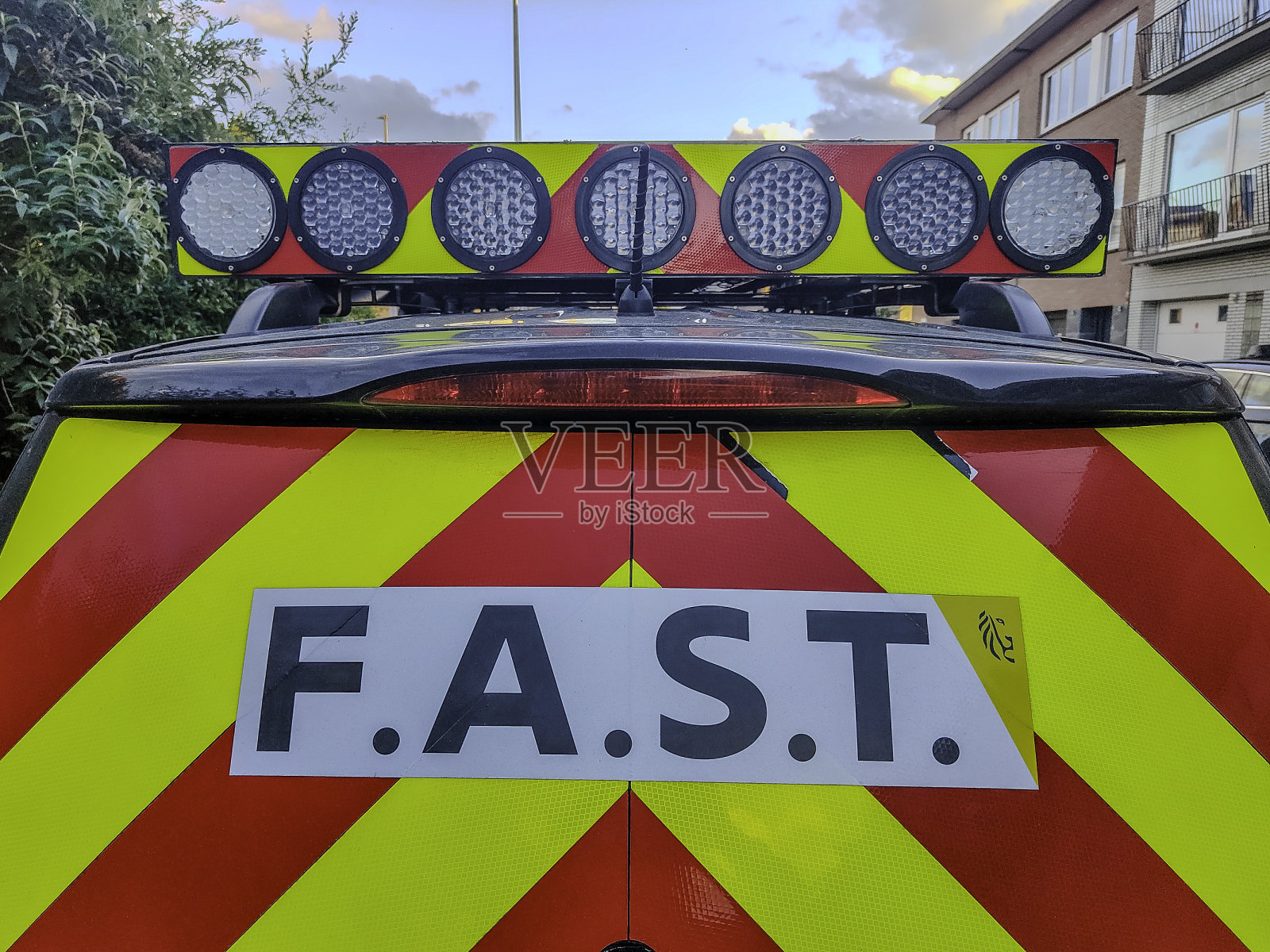 比利时，泽利克，快速服务车，急救服务和运输照片摄影图片