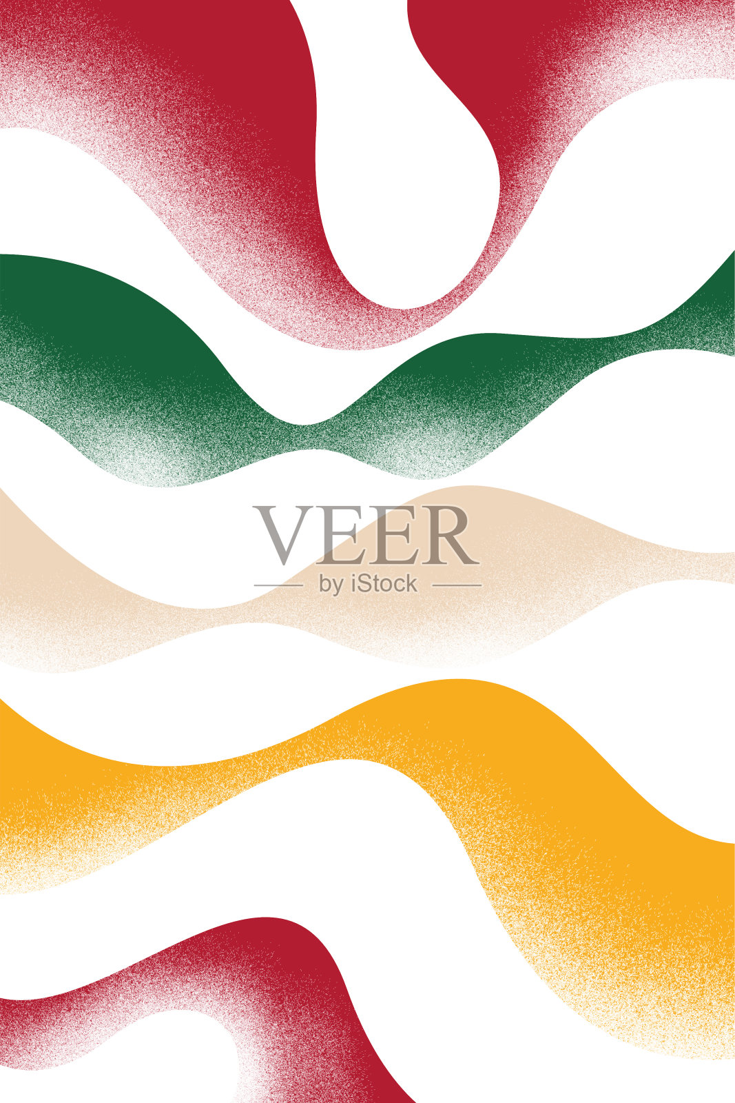 抽象曲线米色背景插画图片素材