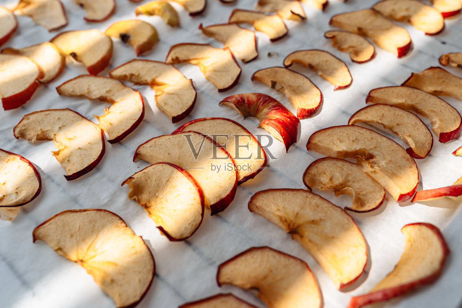 自制苹果干照片摄影图片