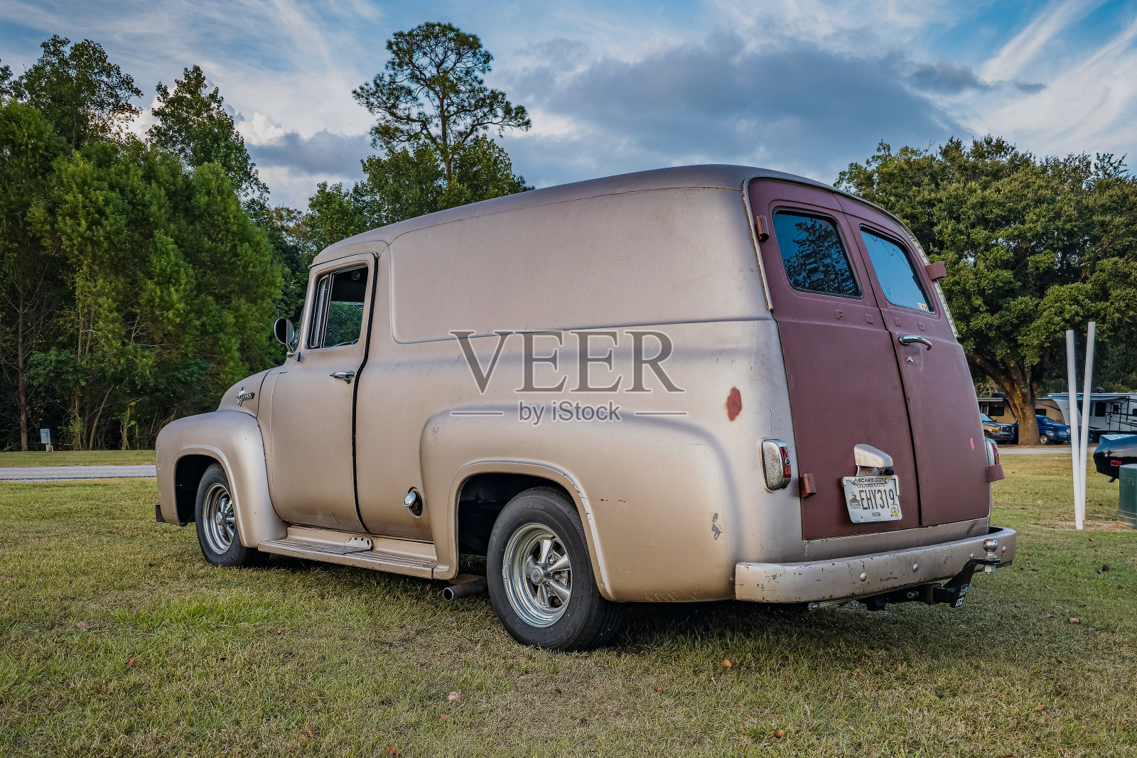 1956年福特F100交付面板卡车照片摄影图片