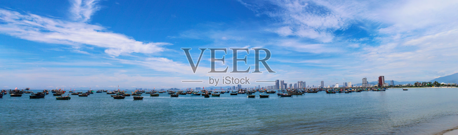 越南岘港全景照片摄影图片