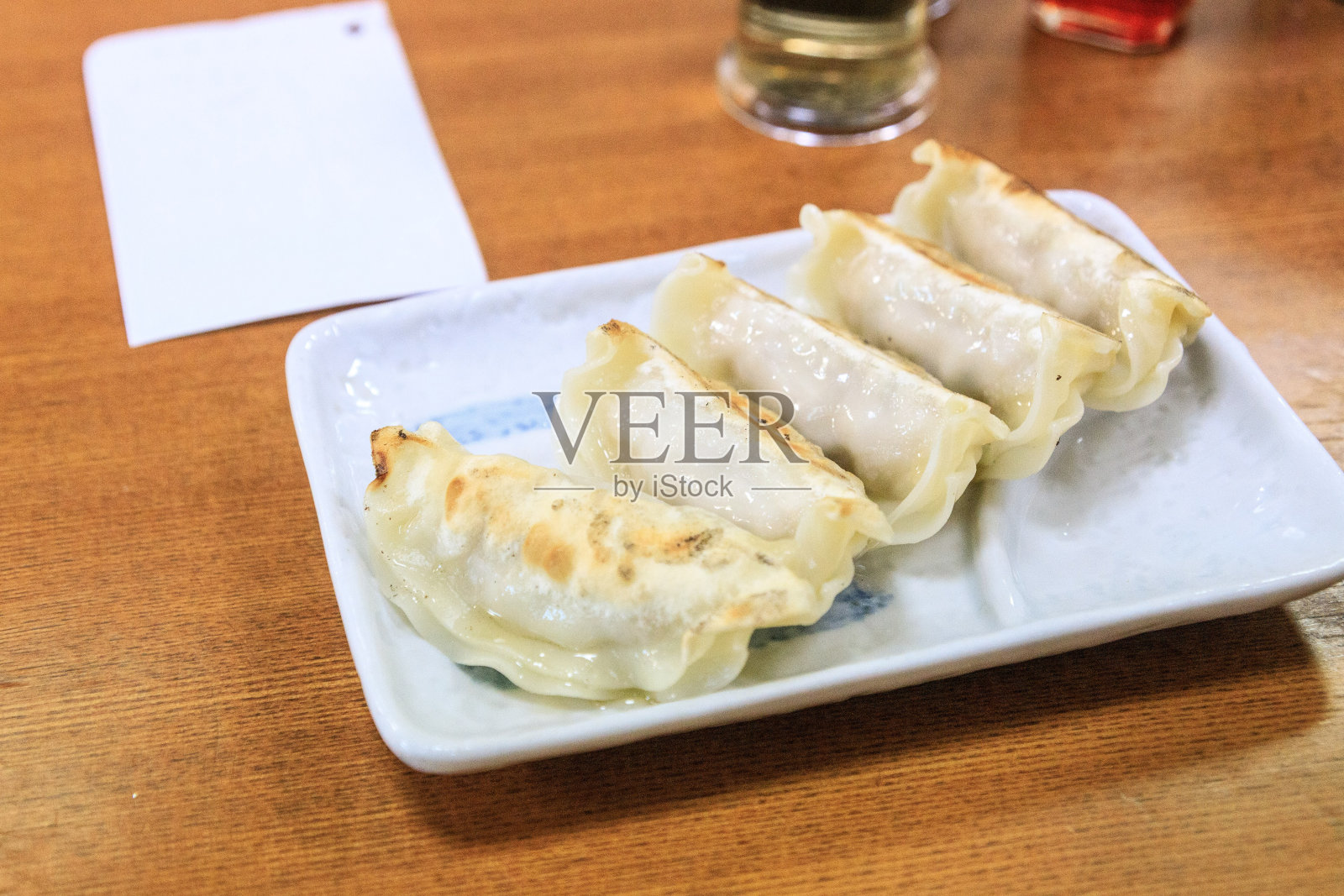 金边煎饺照片摄影图片