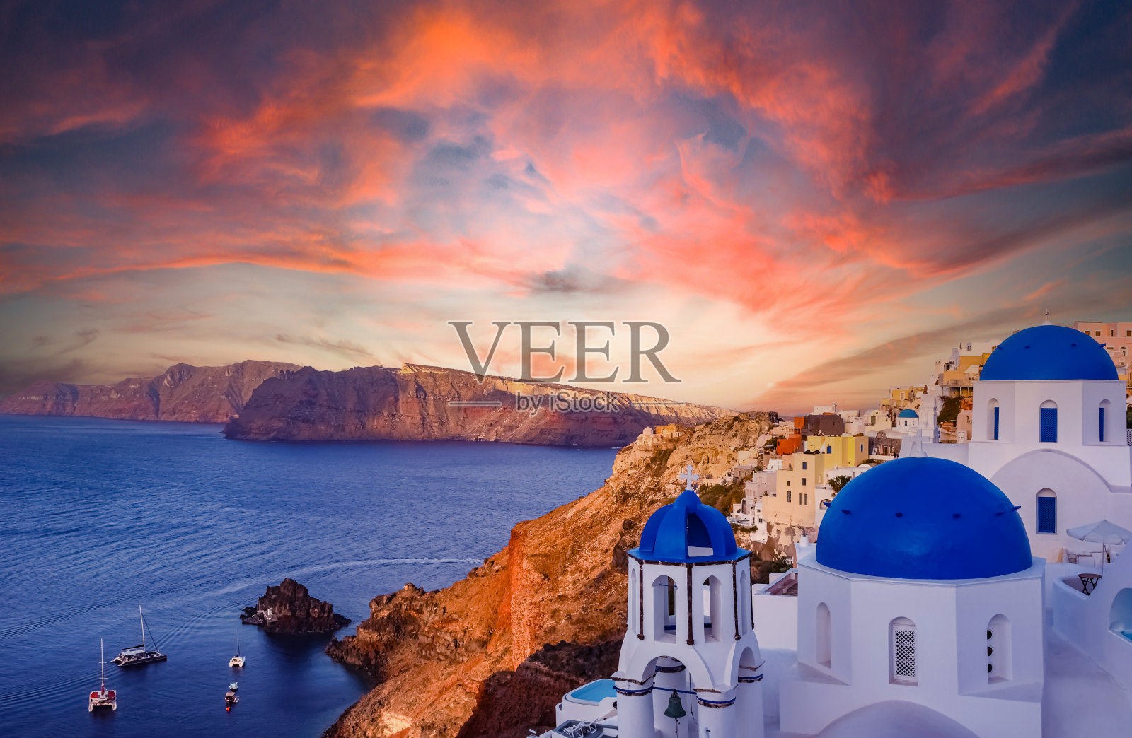 三个蓝色的圆顶照片摄影图片