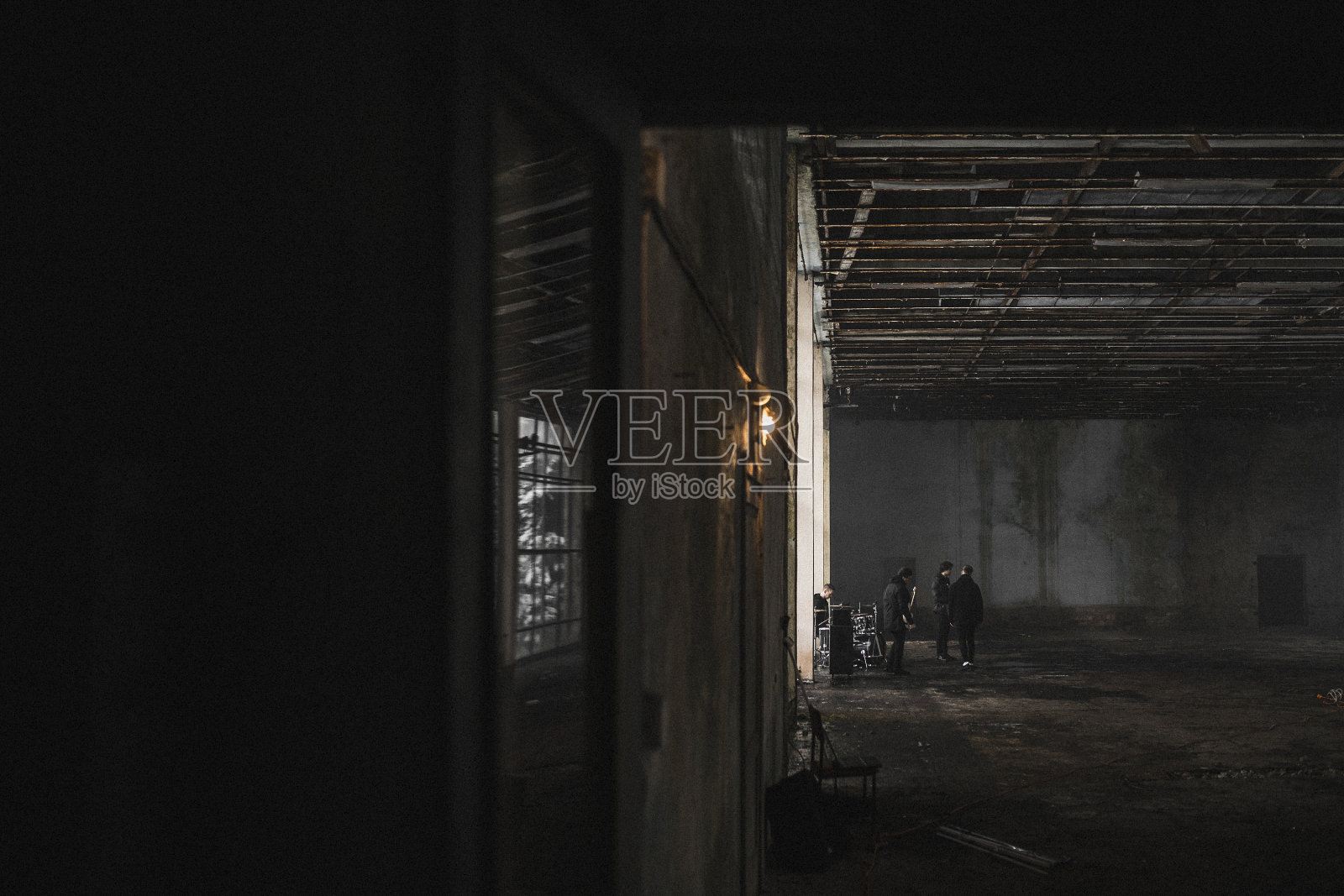 音乐录影带拍摄时的共鸣照片摄影图片