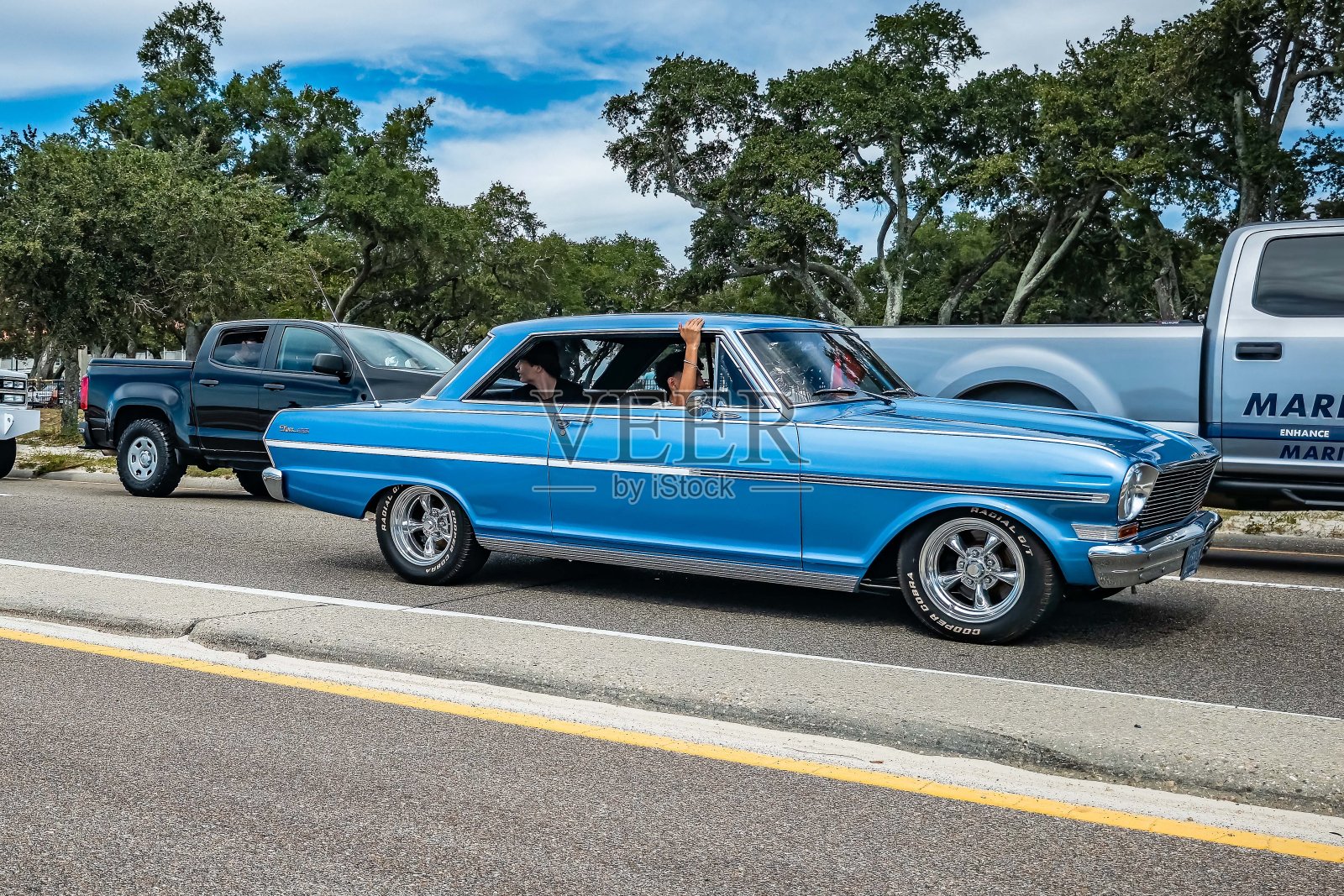 1963年雪佛兰新星SS硬顶轿跑车照片摄影图片