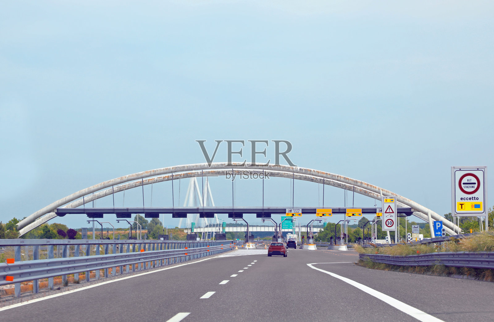 高速公路收费站称为A31高速公路照片摄影图片