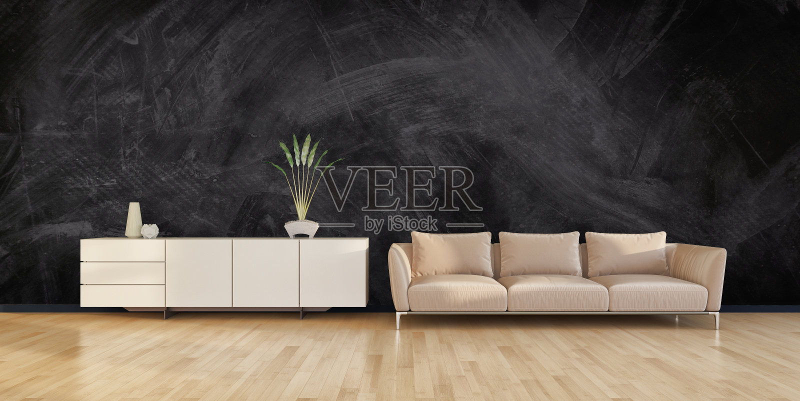 大型豪华现代明亮内饰客厅模型插图3D渲染图像照片摄影图片