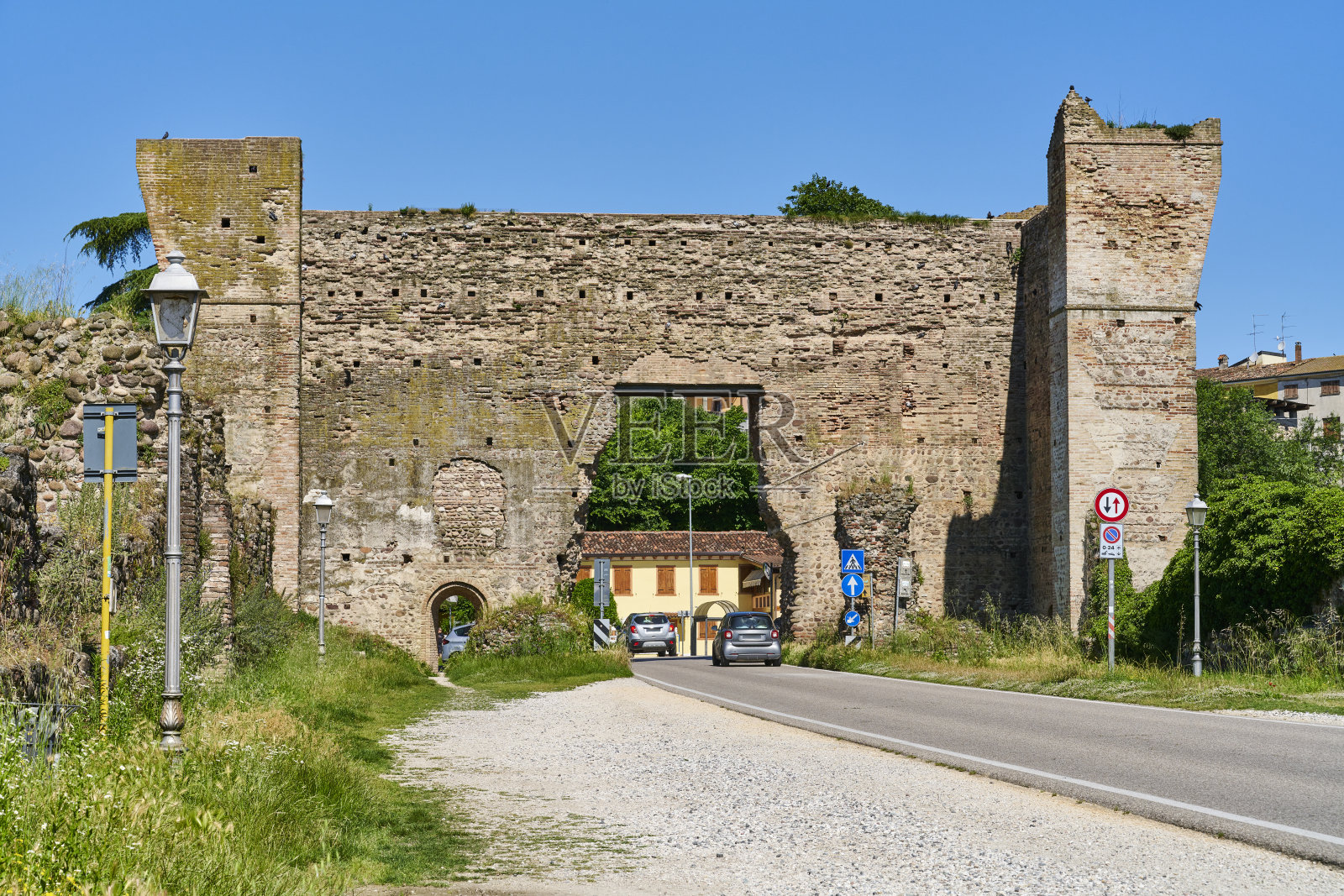 意大利古堡照片摄影图片