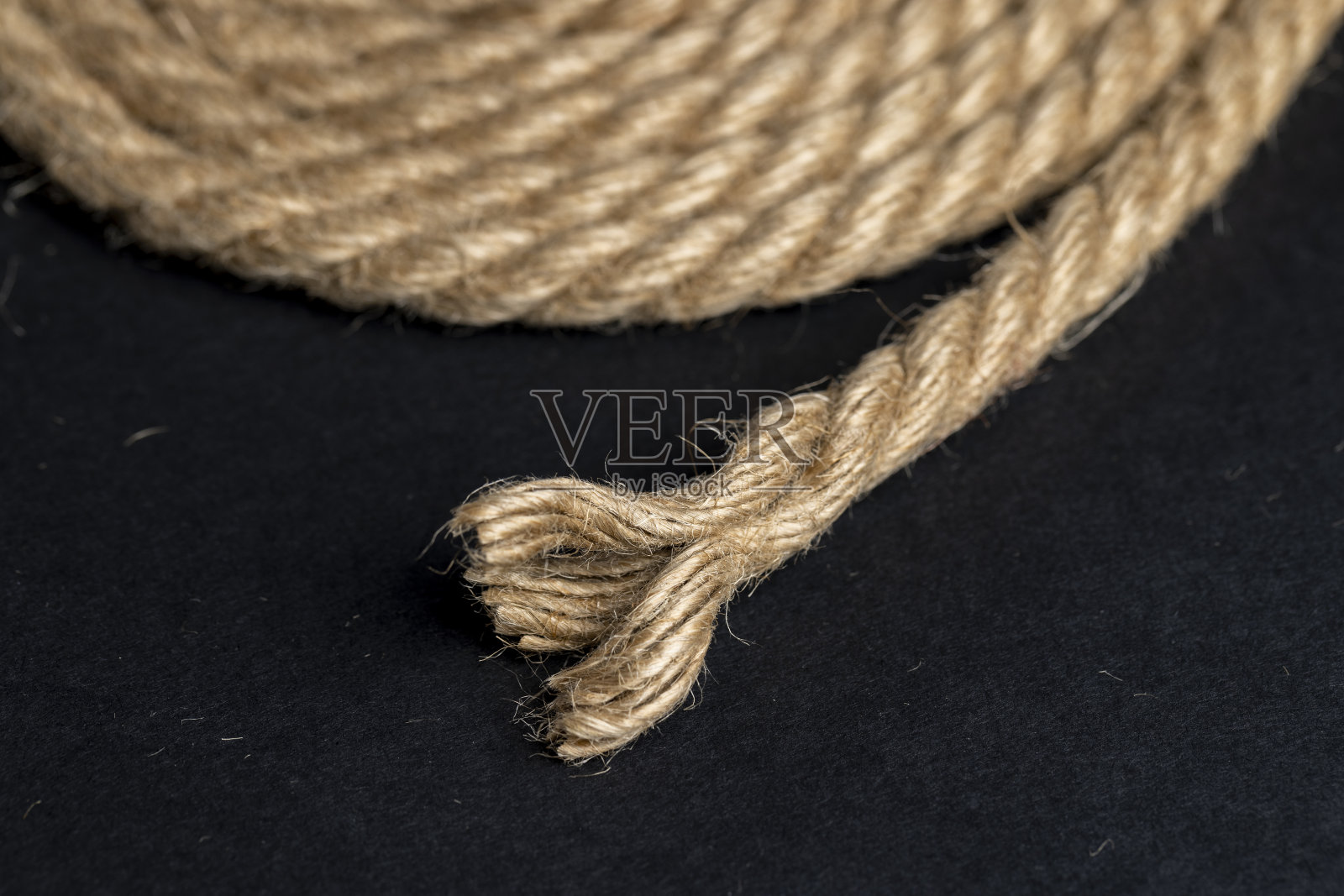 工业用绳子的特写照片摄影图片